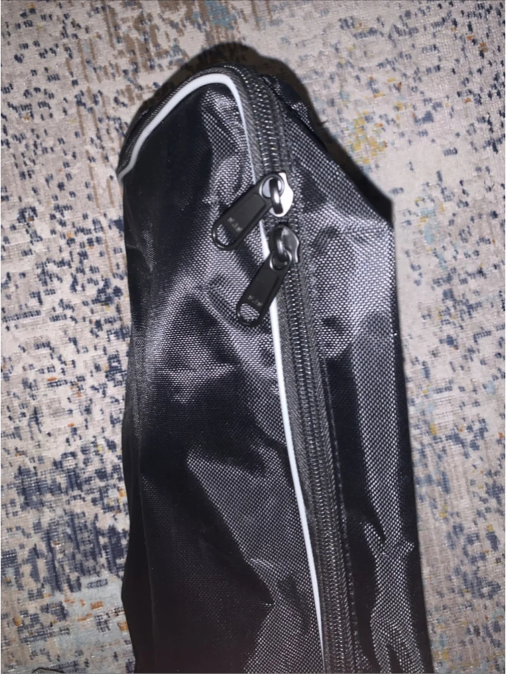 Joola Pickleball Double Sided Black Duffle Bag L 42” X 12 “ H Equipment Bag